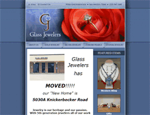 Tablet Screenshot of glassjewelers.com